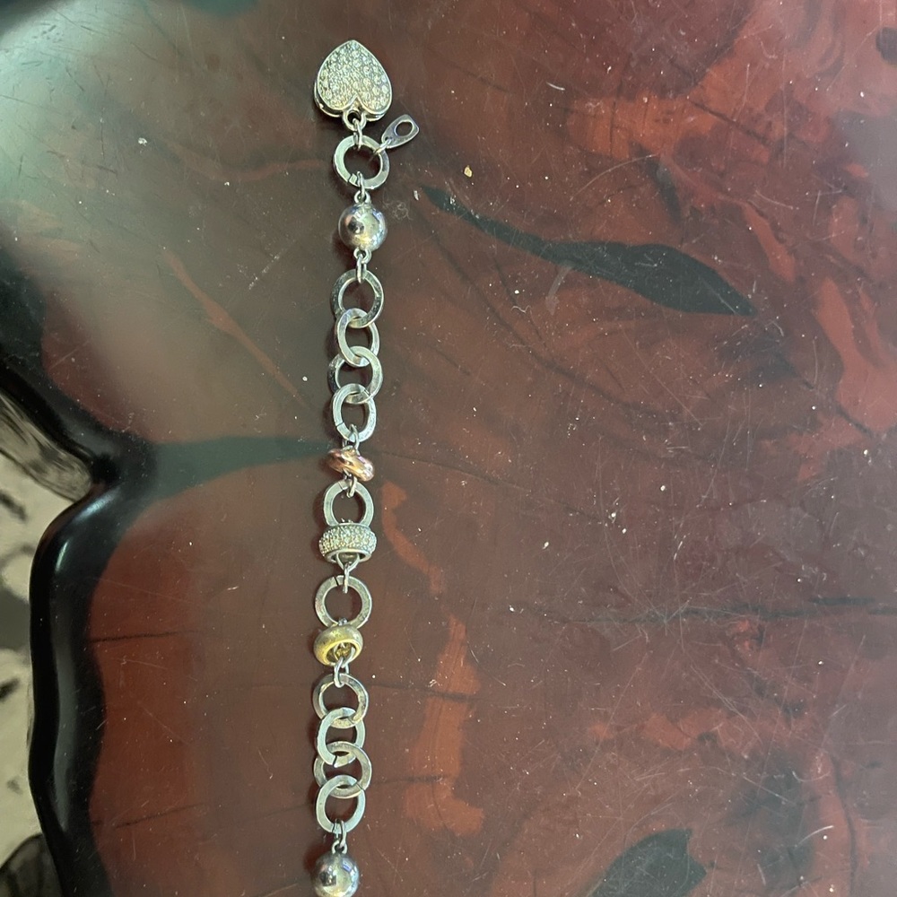 Park lane silver charm bracelet